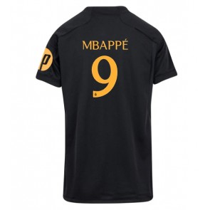 Real Madrid Kylian Mbappe #9 Tredje trøje Dame 2023-24 Kort ærmer